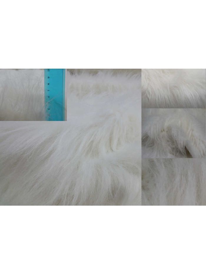 MAMMUTFELL STOFF 10CM LANGHAAR ZOTTEL FELL
