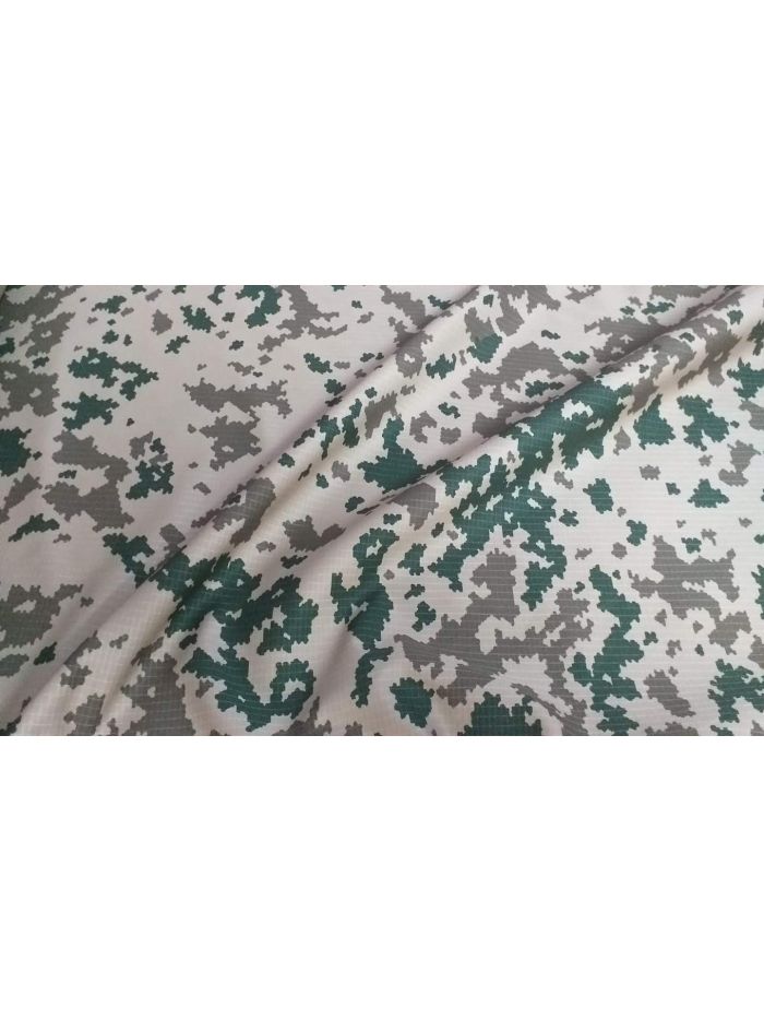 FINNLAND LIMITED EDITION CAMOUFLAGE BAUMWOLLE STOFF - Grün/Beige