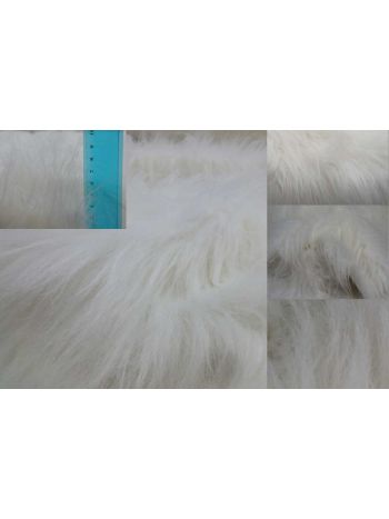 MAMMUTFELL STOFF 10CM LANGHAAR ZOTTEL FELL